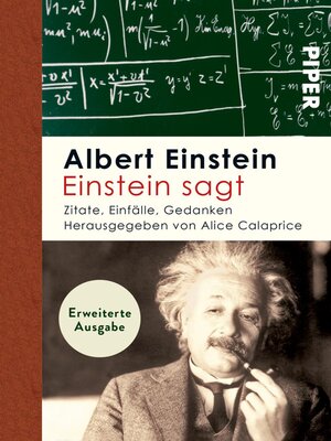 cover image of Einstein sagt
